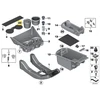 Bmw X3 F25 X4 F26 Centro Konsolės Ugniaitrė Originalus 51169301628