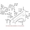 BMW X3 F25 X4 F26 Dešinės Šoninės Panelės Galinės Žibintų Laikiklis Originalus 41357267328