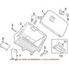 Bmw X3 F25 X4 F26 Slenkstamos Įdėklos Kairė Dešinė Originalus 51169242428