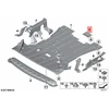 BMW X3 F25 X4 F26 Variklio Dangos Skydė (2009-2018) Originalus 51757261712
