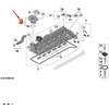 BMW X3 F25, X5 F70, X6 F71, N57 variklio alyvos įpylimo kaklelis 11127823183, originalus