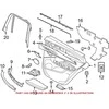BMW X3 G01 X4 G02 Blende Verriegelungsknopf Originalus 51427437662