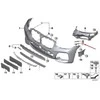 Bmw X3 G01 X4 G02 Priekinio Bamperio Dešinysis Įdėklas Originalus 51117399984