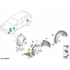 Bmw X3 G01 X4 G02 Priekinis Kairys Ratlankio Angos Originalus 51717445681