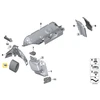 BMW X3 G01 X4 G02 Šoninis Absorber Originalus 51477399005