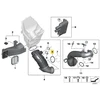 Bmw X3 G01 X4 G02 Variklio Oro Įtako Oro Žiedas Originalus 13719488138