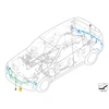 BMW X3 M F97 Priekinis Bamperio Kabeliu Rinkinys Originalus 61126991981