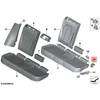Bmw X3 X4 Isofix Dėklas Dešinės Originalus 52107474102