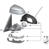 BMW X3 X4 M X5 X6 F15 F16 F25 atraminis žiedas juodas dešinysis 51167291206 originalus