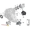 Bmw X3 X5 X6 Dulkės dangtis Originalus 27107623529