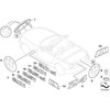 BMW X3 Z4 užrašai Originalus 51147114725