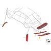 Bmw X4 G02 X6 F16 Galinio Rūko Žibintas Kairysis Originalus 63147323185
