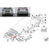 BMW X5 E70 Atviras Tinklelis Desine Originalus 51118038268