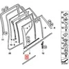 Bmw X5 E70 Durų Apsauga Priekinis Kairysis Originalus 51137903859