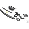 Bmw X5 E70 LCI 2009 2013 Vidurinis Viršutinis Grilis Originalus 51118047336