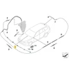 BMW X5 E70 Nozzle Chain Vėjo Šilumos Valymo Sistemos Originalus 61667275172