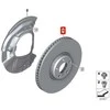 BMW X5 E70 X5 E70 LCI X5 F15 X6 E71 X6 F16 Stabdžių diskas 348x30MM ventiliuojamas