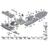 BMW X5 E70 X6 E71 Priekinis Stiprinimo Plokštės Danga Originalus 51757177597