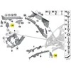 BMW X5 E70 X6 E71 variklio skyriaus išorinė kairioji pertvara Originali 51757171791