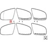 BMW X5 E70 X6 E71 Veidro Stiklas Platus Kampas Desinys Originalus 51167174982