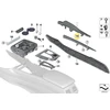 Bmw X5 F15 Kairys Medinis Centro Konsolės Dėklas Originalus 51169285061