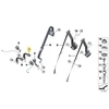 BMW X5 F15 X5 M F85 Galinis Žemutinis Centrinis Sėdynės Sausas Originalus 72117318063