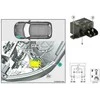 BMW X5 F15 X6 F16 Elektros Ventiliatorius Variklio Rely Cap Originalus 61139326000