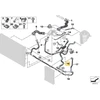 Bmw X5 F15 X6 F16 Radiatorio Šlaunis Originalus 17128517660