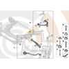 BMW X5 F15 X6 F16 Žemutinis Dešinysis Šakotinis Remonto Rinkinys Originalus 33322475210