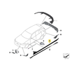 Bmw X5 G05 Folierung Frozen Juodas links Originalus 51142456383