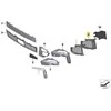 BMW X5 G05 Kairinis Atviras Šoninis Grilis Originalus 51118069209