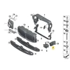 BMW X5 G05 X6 G06 Dešinės Pusės Rato Angos Oro Stabdžių Vamzdis Originalus 51747421700