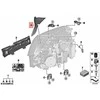 BMW X5 G05 X6 G06 Dešinės Šviesos Gasketas Originalus 63119477982