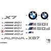 BMW X5 G05 X7 G07 Raidės Originalus 51147436019