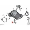 BMW X5 X6 E70 E71 katalizatoriaus laikiklis prie variklio originalus 18207610689