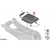BMW X5 X6 X7 Centrinės Konsolės Porankis Odinis Šildomas Originalus 51166996500
