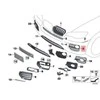Bmw X6 E71 Kairysis Atviras Grotas Originalus 51117312603