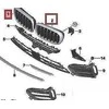 Bmw X6 F16 09 2013 07 2018 Dešinė Pagrindinė Trim Grilis Originalus 51137373690