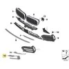 Bmw X6 F16 09 2013 07 2018 Dešinės Pusės Grillio Priedas Originalus 51117319790
