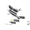 Bmw X6 F16 Kairio Atviras Šoninis Grillis Originalus 51118069315