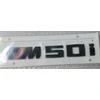 BMW X6 G06 blizgus juodas bagažinės ženkliukas M50i originalus 51142472842