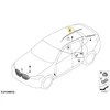 BMW X6 G06 Dešinė Stoglangio Garnyčia Originalus 51139478234