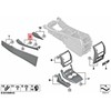 Bmw X7 G07 Dešinė Dec Trim Detail C Console Originalus 51166996492