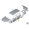 BMW X7 G07 Galinė Kairė Durų Originalus 41528738557