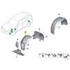 BMW X7 G07 Priekinis Kairys Stiklo Angos Dangtelis Originalus 51727424911