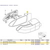 Bmw Z3 E36 Dešinysis Galinis Žibintas Baltas Posūkio Žibintas Originalus 63212493616