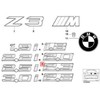 Bmw Z3 E36 Emblema 1998 2000 Originalus 51148412856