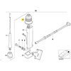 Bmw Z3 E36 Trumpetas Stiklinės Antenos Grometas Originalus 65218411561