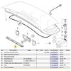 BMW Z3 M Z3 1.8 1.9 2.5 2.8 2.8 M3.2 Dangčio centras 51478398919 Originali