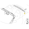 Bmw Z4 E85 2002 2008 Viršutinės Stangos Apsauga Originalus 51437110231